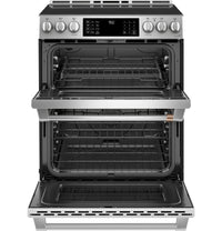 Café Electric Induction Range with Double Oven and Convection - CCHS950P2MS1|Cuisinière électrique Café à induction et à convection avec four double - CCHS950P2MS1|CCHS950S