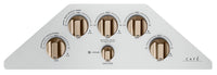 Café 30" Built-In 5-Burner Gas Cooktop - CGP95303MS2|Surface de cuisson à gaz encastrée Café de 30 po à 5 brûleurs - CGP95303MS2|CGP9530M