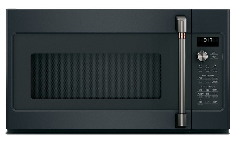 Café 1.7 Cu. Ft. Convection Over-the-Range Microwave - CVM517P3MD1|Four à micro-ondes à hotte intégrée Café de 1,7 pi3 à convection - CVM517P3MD1|CVM517PD