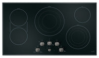 Café 5-Piece Electric Cooktop Brushed Black Knobs - CXCE1HKPMBT|Boutons noir brossé pour surface de cuisson électrique 5 pièces Café - CXCE1HKPMBT|CXCE1HBT