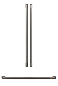 Café French-Door Refrigerator Brushed Black Handles - CXLB3H3PMBT|Poignées noir brossé pour réfrigérateur à portes françaises Café - CXLB3H3PMBT|CXLB3HBT
