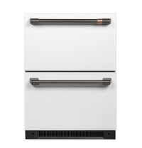 Café Dual-Drawer Refrigerator Brushed Black Handle Set - CXMA3H3PNBT | Ensemble de poignées noir brossé pour réfrigérateur Café à deux tiroirs - CXMA3H3PNBT | CXQD2H2B