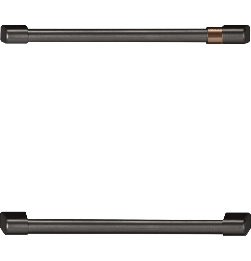 Café Dual-Drawer Refrigerator Brushed Black Handle Set - CXMA3H3PNBT | Ensemble de poignées noir brossé pour réfrigérateur Café à deux tiroirs - CXMA3H3PNBT | CXQD2H2B