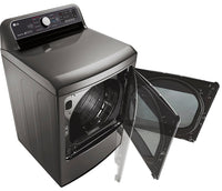 LG 7.3 Cu. Ft. Super Capacity Electric Dryer with EasyLoad™ - DLEX7300VE|Sécheuse électrique LG à super grande capacité de 7,3 pi3 avec porte EasyLoadMC - DLEX7300VE|DLEX7300