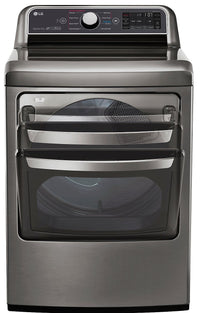 LG 7.3 Cu. Ft. Super Capacity Electric Dryer with EasyLoad™ - DLEX7300VE|Sécheuse électrique LG à super grande capacité de 7,3 pi3 avec porte EasyLoadMC - DLEX7300VE|DLEX7300