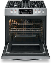 Frigidaire Gallery 5.4 Cu. Ft. Air Fry Convection Gas Range - FGGH3047VF|Cuisinière à gaz Frigidaire Gallery de 5,4 pi3 à convection et à commandes frontales - FGGH3047VF|FGGH304F