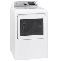 GE 7.4 Cu. Ft. Electric Dryer with Built-In Wi-Fi and Sensor Dry - GTD84ECMNWS | Sécheuse électrique GE de 7,4 pi³ avec Wi-Fi intégré et séchage par capteur - GTD84ECMNWS | GTD84EWS