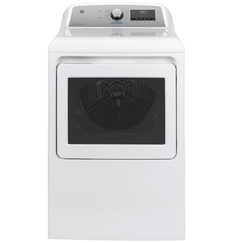 GE 7.4 Cu. Ft. Electric Dryer with Built-In Wi-Fi and Sensor Dry - GTD84ECMNWS | Sécheuse électrique GE de 7,4 pi³ avec Wi-Fi intégré et séchage par capteur - GTD84ECMNWS | GTD84EWS