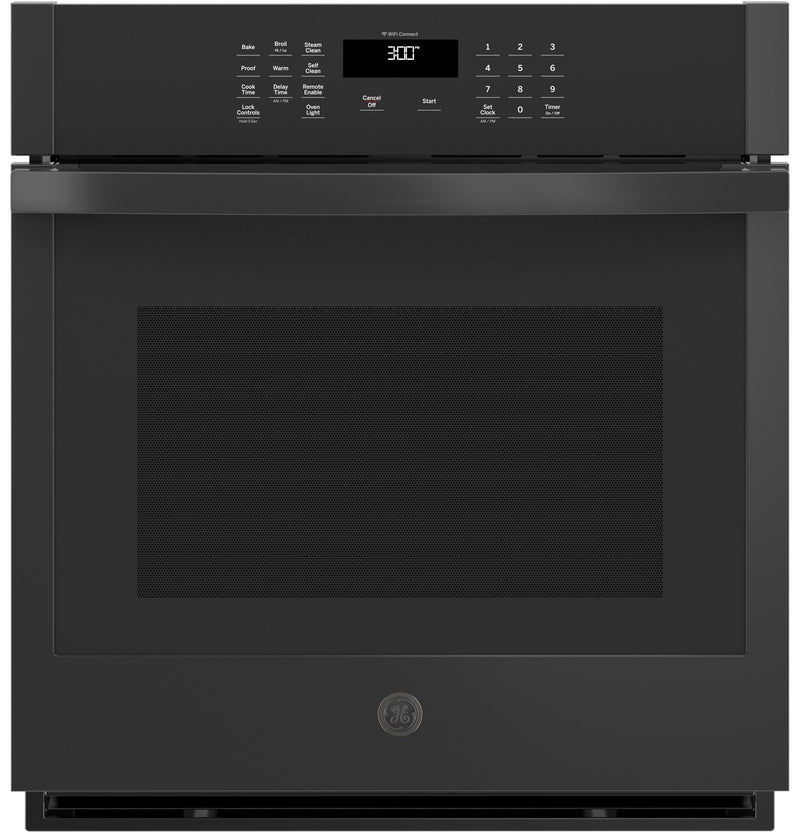 GE 27" 4.3 Cu. Ft. Smart Built-In Single Wall Oven - JKS3000DNBB | Four mural simple intelligent encastré 27 po GE de 4,3 pi3 - JKS3000DNBB | JKS3000B