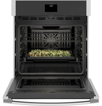 GE 27" 4.3 Cu. Ft. Smart Built-In Single Wall Oven with Convection - JKS5000SNSS | Four mural simple intelligent encastré 27 po GE de 4,3 pi3 à convection - JKS5000SNSS | JKS5000S
