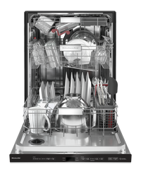 KitchenAid Top-Control Dishwasher with LED Lighting - KDPM804KPS|Lave-vaisselle KitchenAid avec commandes sur le dessus et éclairage à DEL - KDPM804KPS|KDPM80KS