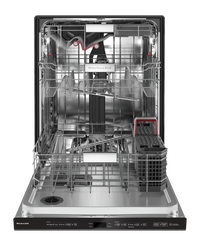 KitchenAid Top-Control Dishwasher with LED Lighting - KDPM804KBS|Lave-vaisselle KitchenAid avec commandes sur le dessus et éclairage à DEL - KDPM804KBS|KDPM80KB