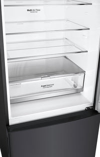 LG 15 Cu. Ft. Counter-Depth Bottom-Freezer Refrigerator - LBNC15231P|Réfrigérateur LG de 15 pi3 de profondeur comptoir à congélateur inférieur - LBNC15231P|LBNC152P