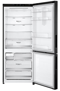 LG 15 Cu. Ft. Counter-Depth Bottom-Freezer Refrigerator - LBNC15231P|Réfrigérateur LG de 15 pi3 de profondeur comptoir à congélateur inférieur - LBNC15231P|LBNC152P