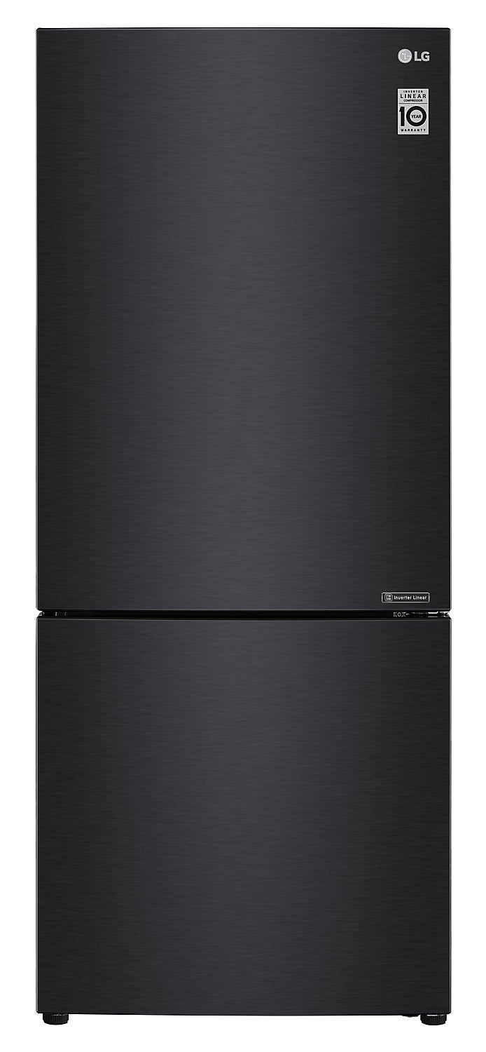 LG 15 Cu. Ft. Counter-Depth Bottom-Freezer Refrigerator - LBNC15231P|Réfrigérateur LG de 15 pi3 de profondeur comptoir à congélateur inférieur - LBNC15231P|LBNC152P
