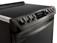 LG 6.3 Cu. Ft. Induction Front-Control Freestanding Range with ProBake Convection and EasyClean – LSE4616BD|Cuisinière à induction encastrée LG de 6,3 pi3 avec avec système ProBake ConvectionMC – LSE4616BD|LSE4616D