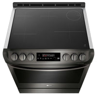 LG 6.3 Cu. Ft. Induction Front-Control Freestanding Range with ProBake Convection and EasyClean – LSE4616BD|Cuisinière à induction encastrée LG de 6,3 pi3 avec avec système ProBake ConvectionMC – LSE4616BD|LSE4616D