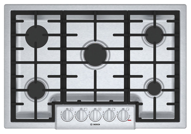 Bosch 800 Series 30" Gas Cooktop - NGM8056UC|Surface de cuisson à gaz Bosch de série 800 de 30 po – NGM8056UC|NGM8056U