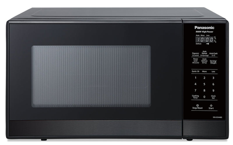 Panasonic 0.9 Cu. Ft. 900 W Compact Countertop Microwave - NNSG448S|Four à micro-ondes compact Panasonic de 0,9 pi3 avec une puissance de 900 W - NNSG448S|NNSG448S