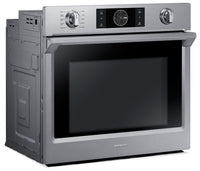 Samsung 5.1 Cu. Ft. Convection Wall Oven with Steam Bake - NV51K7770SS/AA|Four mural Samsung de 5,1 pi3 à convection avec cuisson à la vapeur - NV51K7770SS/AA|NV51K77S