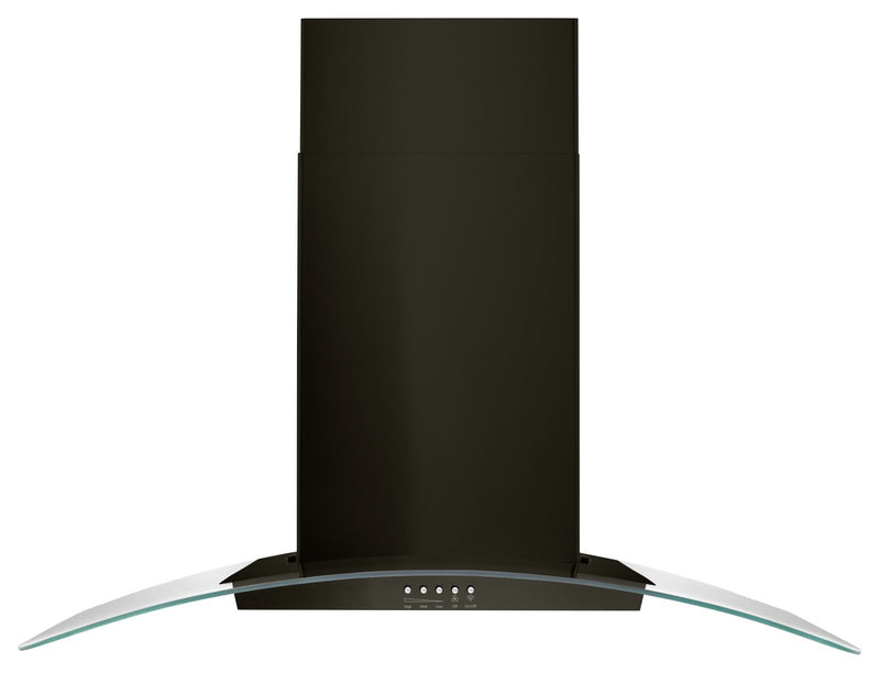 Whirlpool 36" Concave Glass Wall Mount Range Hood - WVW51UC6HV|Hotte de cuisinière murale Whirlpool de 36 po en verre recourbé - WVW51UC6HV|WVW5136V