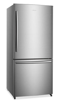 Hisense 17 Cu. Ft. Bottom-Mount Counter-Depth Refrigerator - RB17N6DSE|Réfrigérateur Hisense de 17 pi³ à congélateur inférieur - RB17N6DSE|RB17N6DS