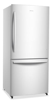 Hisense 17 Cu. Ft. Bottom-Mount Counter-Depth Refrigerator - RB17N6DWE|Réfrigérateur Hisense de 17 pi³ à congélateur inférieur - RB17N6DWE|RB17N6DW