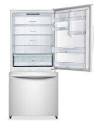 Hisense 17 Cu. Ft. Bottom-Mount Counter-Depth Refrigerator - RB17N6DWE|Réfrigérateur Hisense de 17 pi³ à congélateur inférieur - RB17N6DWE|RB17N6DW