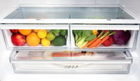 Hisense 21.1 Cu. Ft. French-Door Counter-Depth Refrigerator with Ice and Water - RF208N6CSE|Réfrigérateur Hisense de 21.1 pi³ de profondeur comptoir à portes françaises - RF208N6CSE|RF208N6C