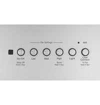 GE 30" Custom Range Hood Insert with Wi-Fi Connect - UVC9300SLSS | Hotte de cuisinière encastrée personnalisée GE de 30 po avec connectivité Wi-Fi – UVC9300SLSS | UVC9300S