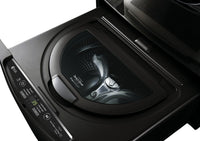 LG TWIN Wash™ 1.1 Cu. Ft. SideKick™ 27" Pedestal Washer - WD100CB|Laveuse-piédestal SidekickMC LG TWINWashMC de 1,1 pi³ – WD100CB|WD100CBP