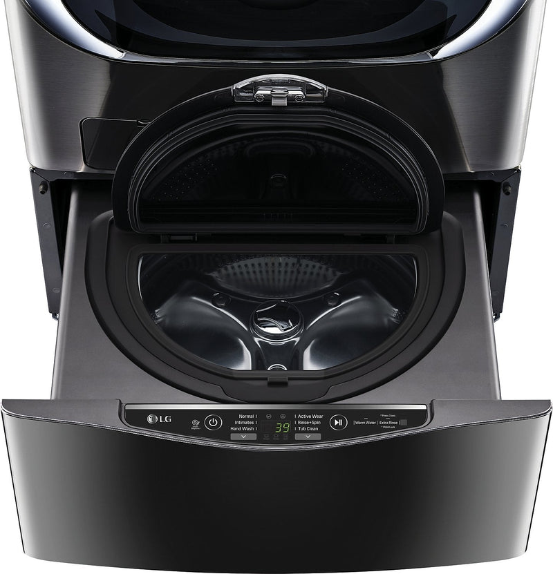 LG TWIN Wash™ 1.1 Cu. Ft. SideKick™ 27" Pedestal Washer - WD100CB|Laveuse-piédestal SidekickMC LG TWINWashMC de 1,1 pi³ – WD100CB|WD100CBP