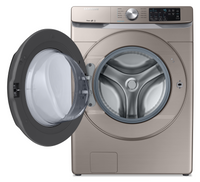 Samsung 5.2 Cu. Ft. Front-Load Washer with Steam - WF45R6100AC/US|Laveuse Samsung  à chargement frontal de 5,2 pi3 avec fonction vapeur - WF45R6100AC/US|WF45R61C