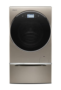 Whirlpool 24" Laundry Pedestal with Storage Drawer - WFP2411GX|Piédestal de buanderie Whirlpool de hauteur avec tiroir de rangement - WFP2411GX|WFP2411X