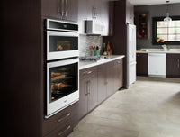 Whirlpool 5.7 Cu. Ft. Smart Combination Wall Oven - WOC54EC7HW|Four mural combiné intelligent Whirlpool de 5,7 pi3 - WOC54EC7HW|WOC547HW