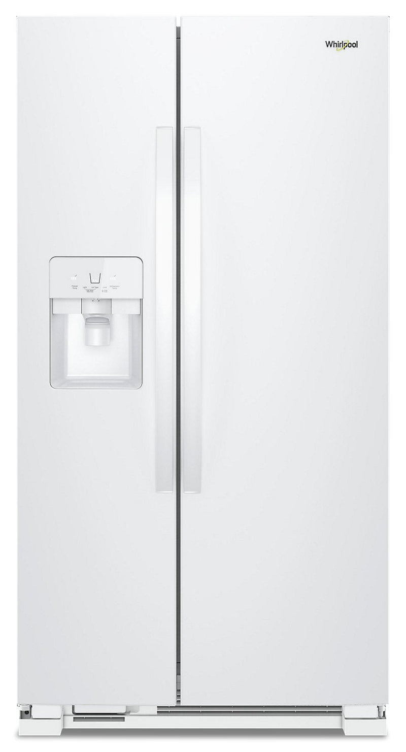 Whirlpool 25 Cu. Ft. Side-by-Side Refrigerator - WRS325SDHW|Réfrigérateur Whirlpool de 25 pi3 à compartiments juxtaposés - WRS325SDHW|WRS325DW