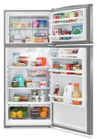 Whirlpool 16 Cu. Ft. Top-Freezer Refrigerator - WRT316SFDM|Réfrigérateur Whirlpool de 16 pi³ à congélateur supérieur - WRT316SFDM|WRT316SFM