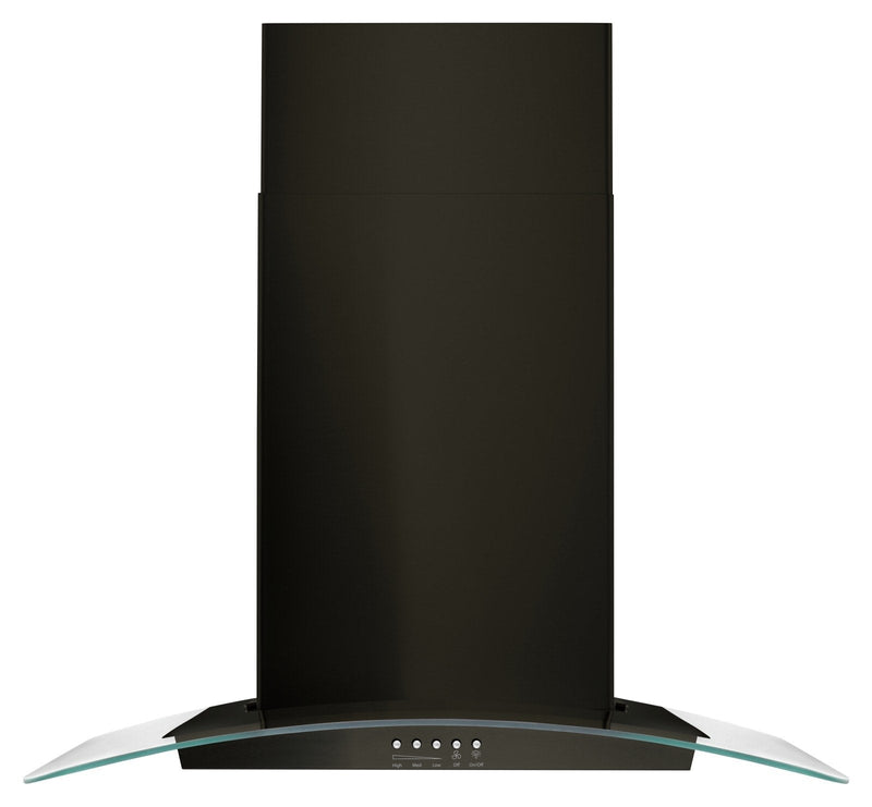Whirlpool 30" Concave Glass Wall Mount Range Hood - WVW51UC0HV|Hotte de cuisinière murale Whirlpool de 30 po en verre recourbé - WVW51UC0HV|WVW5130V