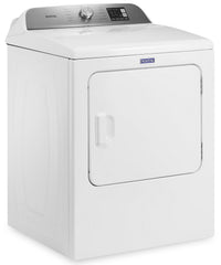 Maytag 7.0 Cu. Ft. Top-Load Gas Dryer with Advanced Moisture Sensing - MGD6200KW | Sécheuse à gaz Maytag chargement supérieur 7,0pi3 système détection d'humidité perfectionné - MGD6200KW | MGD6200W