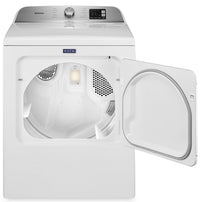 Maytag 7.0 Cu. Ft. Top-Load Gas Dryer with Advanced Moisture Sensing - MGD6200KW | Sécheuse à gaz Maytag chargement supérieur 7,0pi3 système détection d'humidité perfectionné - MGD6200KW | MGD6200W
