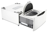 LG TWIN Wash™ 1.1 Cu. Ft. SideKick™ 27" Pedestal Washer - WD100CW|Laveuse-piédestal SidekickMC LG TWINWashMC de 1,1 pi³ – WD100CW|WD100CWP