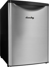 Danby 2.6 Cu. Ft. Compact Refrigerator – DAR026A2BSLDB|Réfrigérateur Danby de 2.6 pi³ de format appartement – DAR026A2BSLDB|DAR026AS