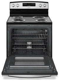 Amana 4.8 Cu. Ft. Freestanding Electric Range – YACR4303MFS|Cuisinière électrique amovible Amana de 4,8 pi³ – YACR4303MFS|YACR430S