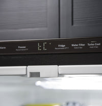 GE 24.9 Cu. Ft. Bottom-Mount Refrigerator – GDE25ESKSS|Réfrigérateur GE de 24,9 pi³ à congélateur inférieur – GDE25ESKSS|GDE25ESS