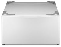 LG 15" H Laundry Pedestal w/Storage Drawer – White|Piédestal de buanderie LG de 15 po avec tiroir de rangement - blanc|WDP4W