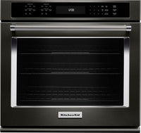 KitchenAid 5.0 Cu. Ft.  Single Wall Oven with Even-Heat™ True Convection - KOSE500EBS|Four mural simple KitchenAid de 5,0 pi3 à convection véritable Even-HeatMC - KOSE500EBS|KOSE50BS