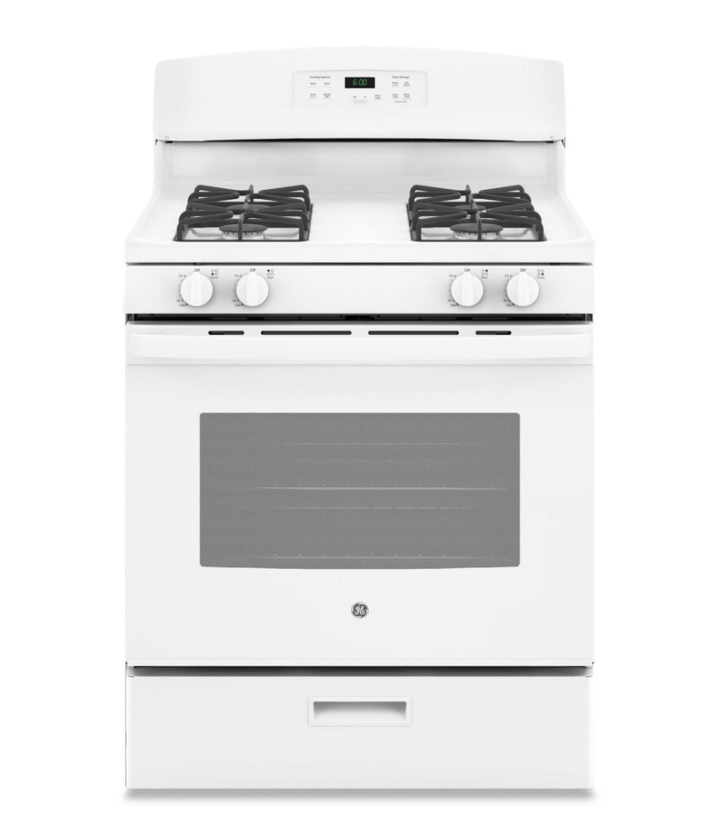 GE 5.0 Cu. Ft. Freestanding Gas Range – JCGBS60DEKWW|Cuisinière à gaz amovible GE de 5,0 pi³ - JCGBS60DEKWW|JCGBS60W