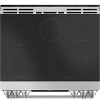 Café Slide-In Electric Range with Warming Drawer - CCHS900P2MS1|Cuisinière électrique encastrée Café avec tiroir-réchaud - CCHS900P2MS1|CCHS900S