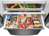 Maytag 22 Cu. Ft. French-Door Refrigerator - MFF2258FEZ|Réfrigérateur à portes françaises de 22 pi3 Maytag - MFF2258FEZ|MFF2258Z
