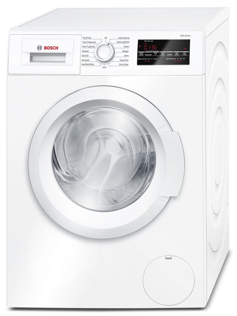 Bosch 2.2 Cu. Ft. Compact Washing Machine – WAT28400UC|Laveuse compacte Bosch de 2,2 pi³ - blanche|WAT28400